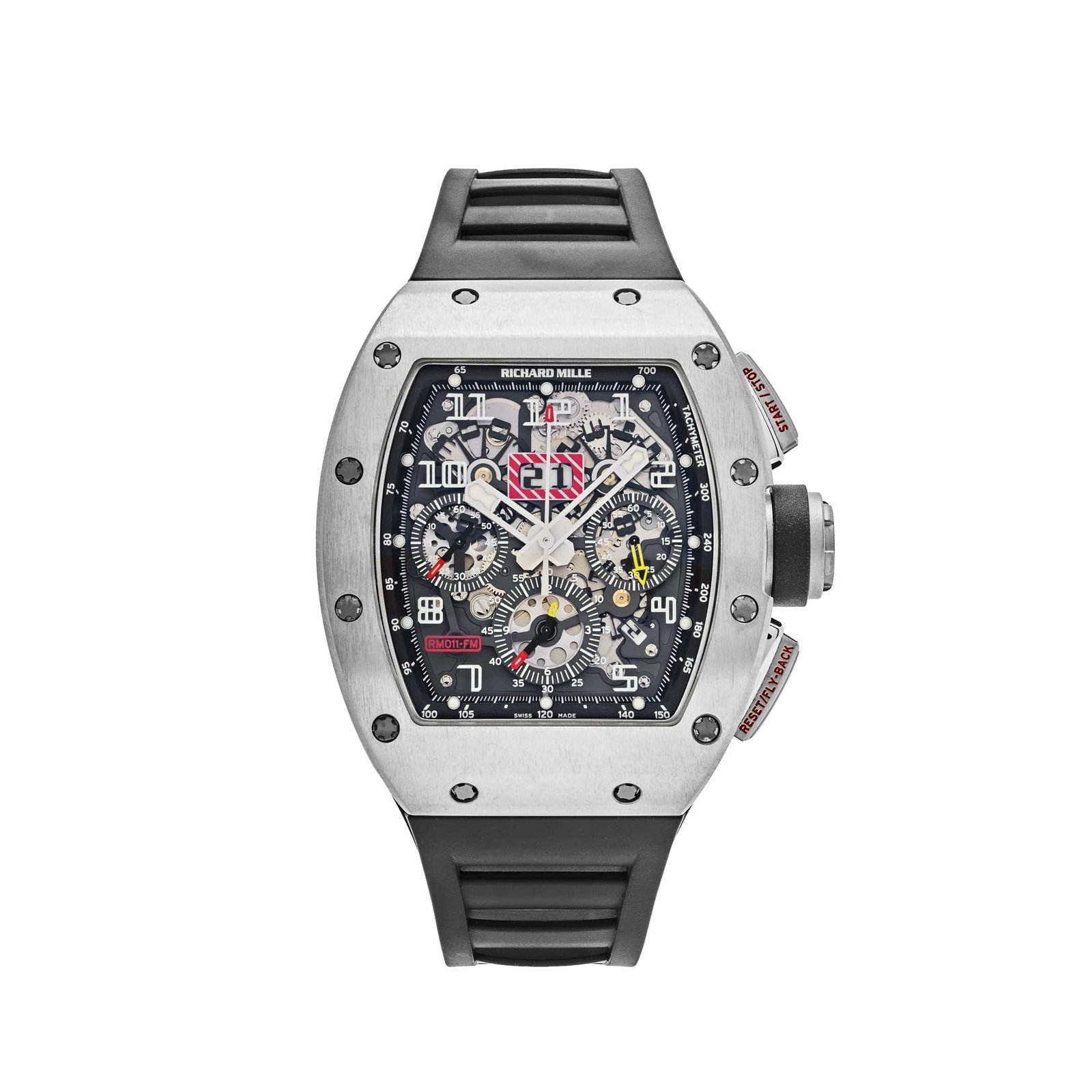 RM 011 Felipe Massa Flyback Chronograph Titanium