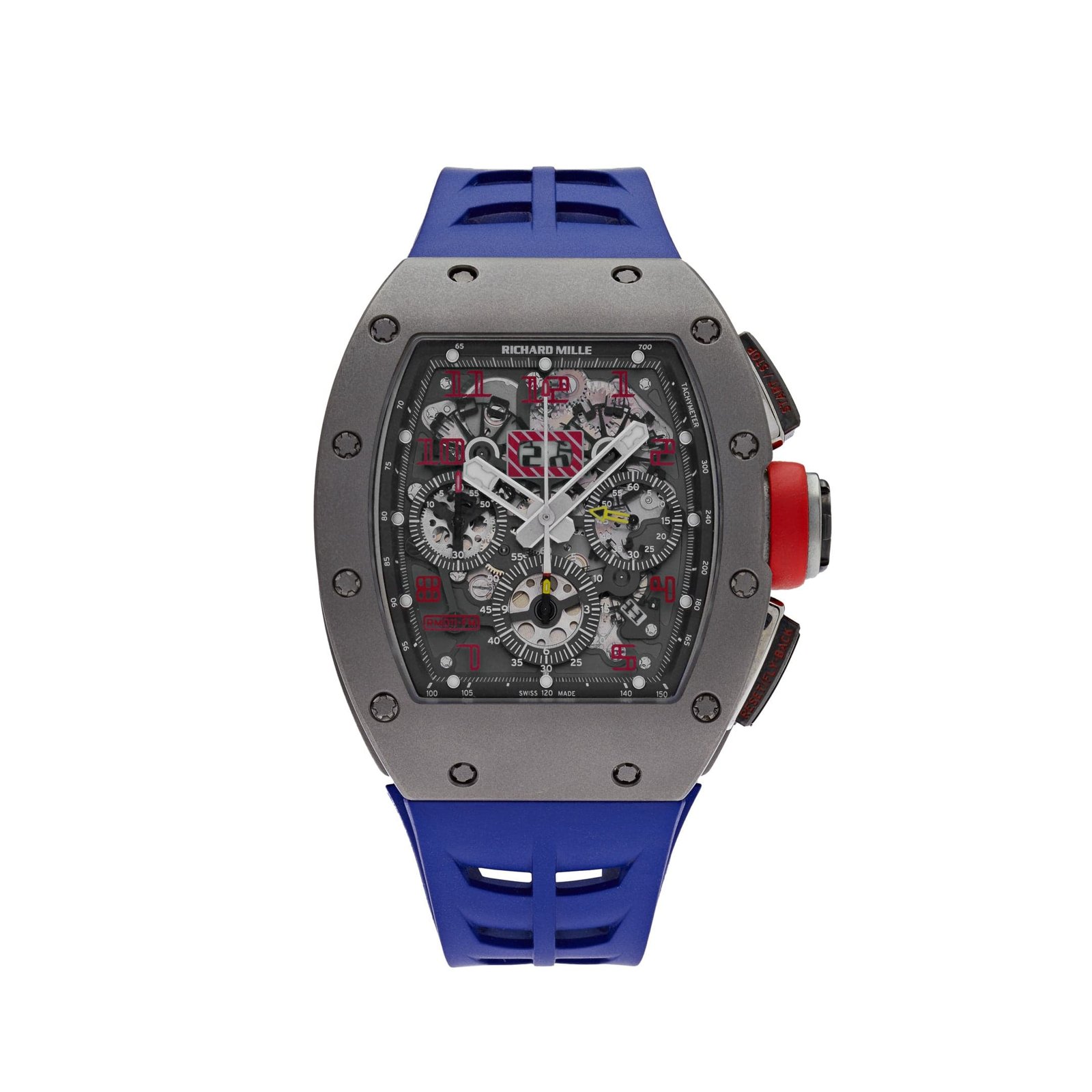 RM 011 Felipe Massa Sandblast Titanium Chronograph