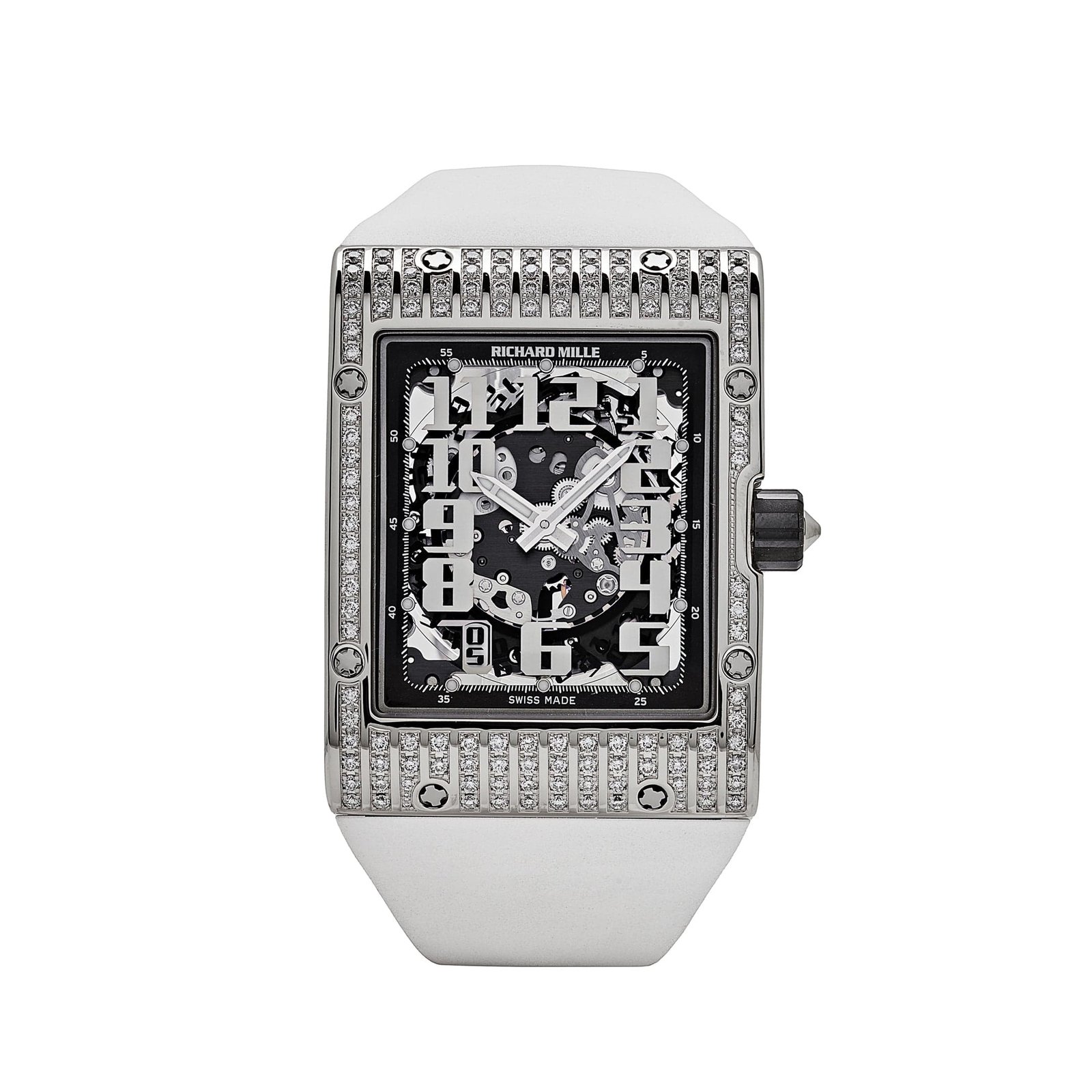 RM 016 'Extra Flat' White Gold Diamond Set (2023)