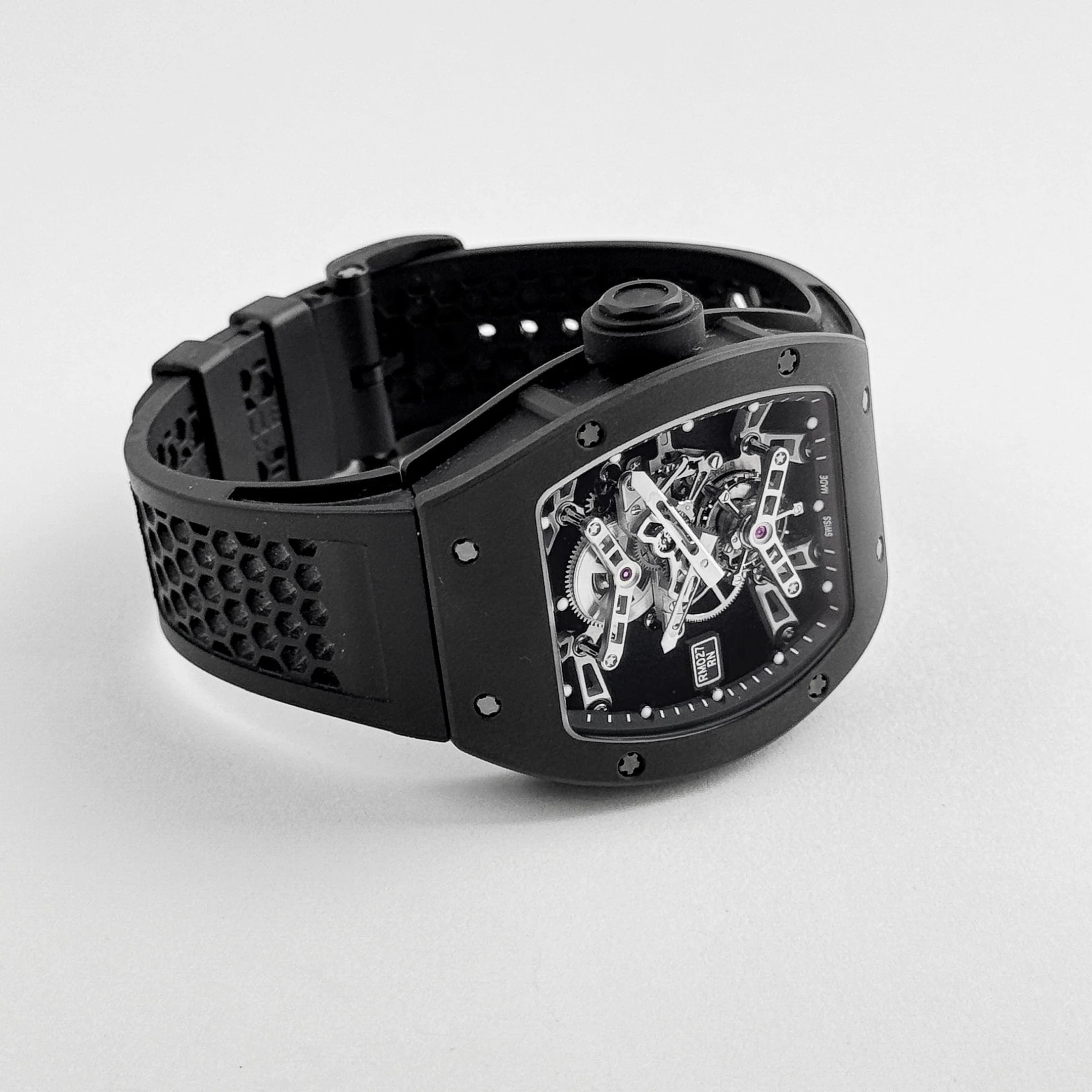 RM 027 Carbon Tourbillon 'Rafael Nadal' Limited Edition of 50 4 RM 027 Carbon Tourbillon 'Rafael Nadal' Limited Edition of 50 - Image 4