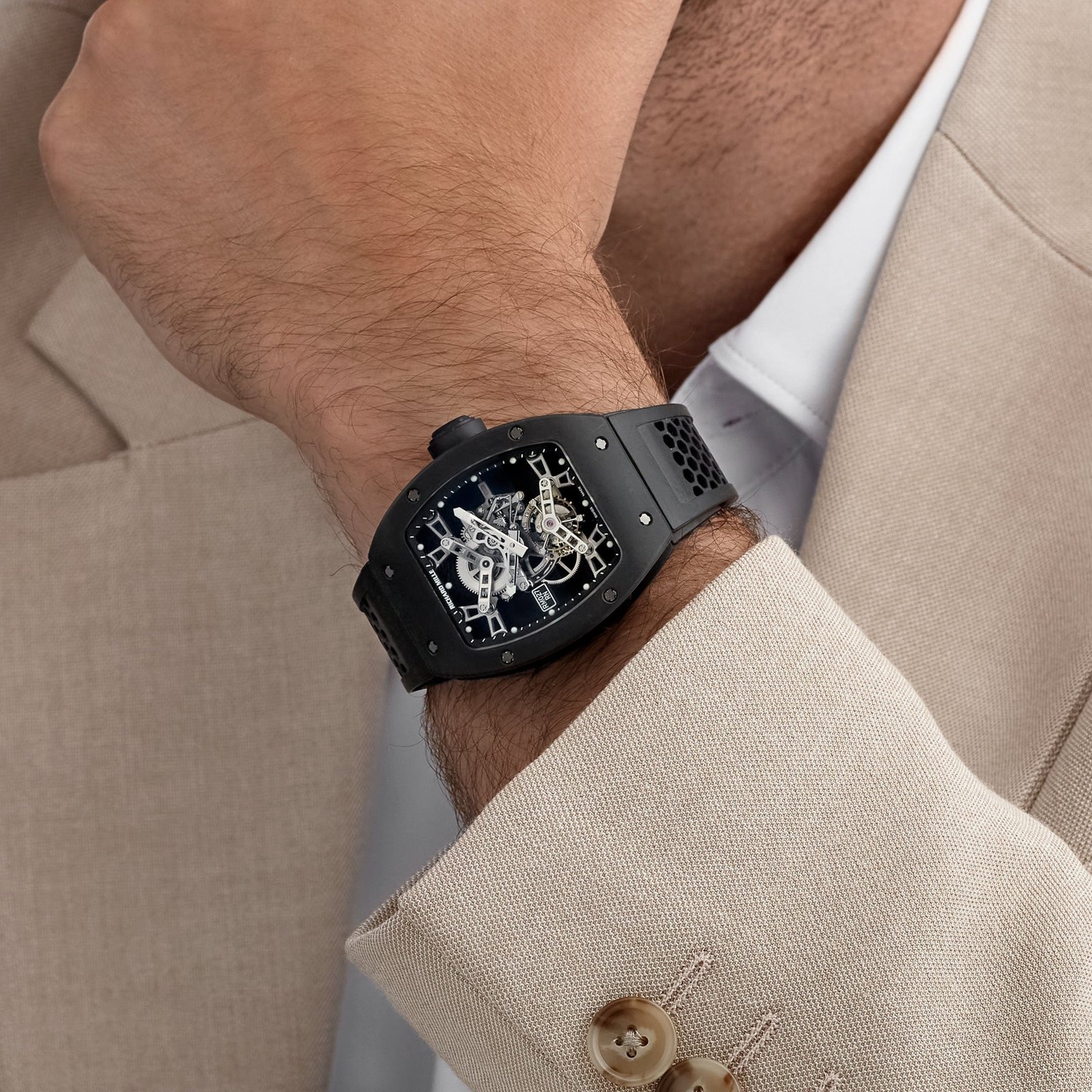 RM 027 Carbon Tourbillon 'Rafael Nadal' Limited Edition of 50 6 RM 027 Carbon Tourbillon 'Rafael Nadal' Limited Edition of 50 - Image 6