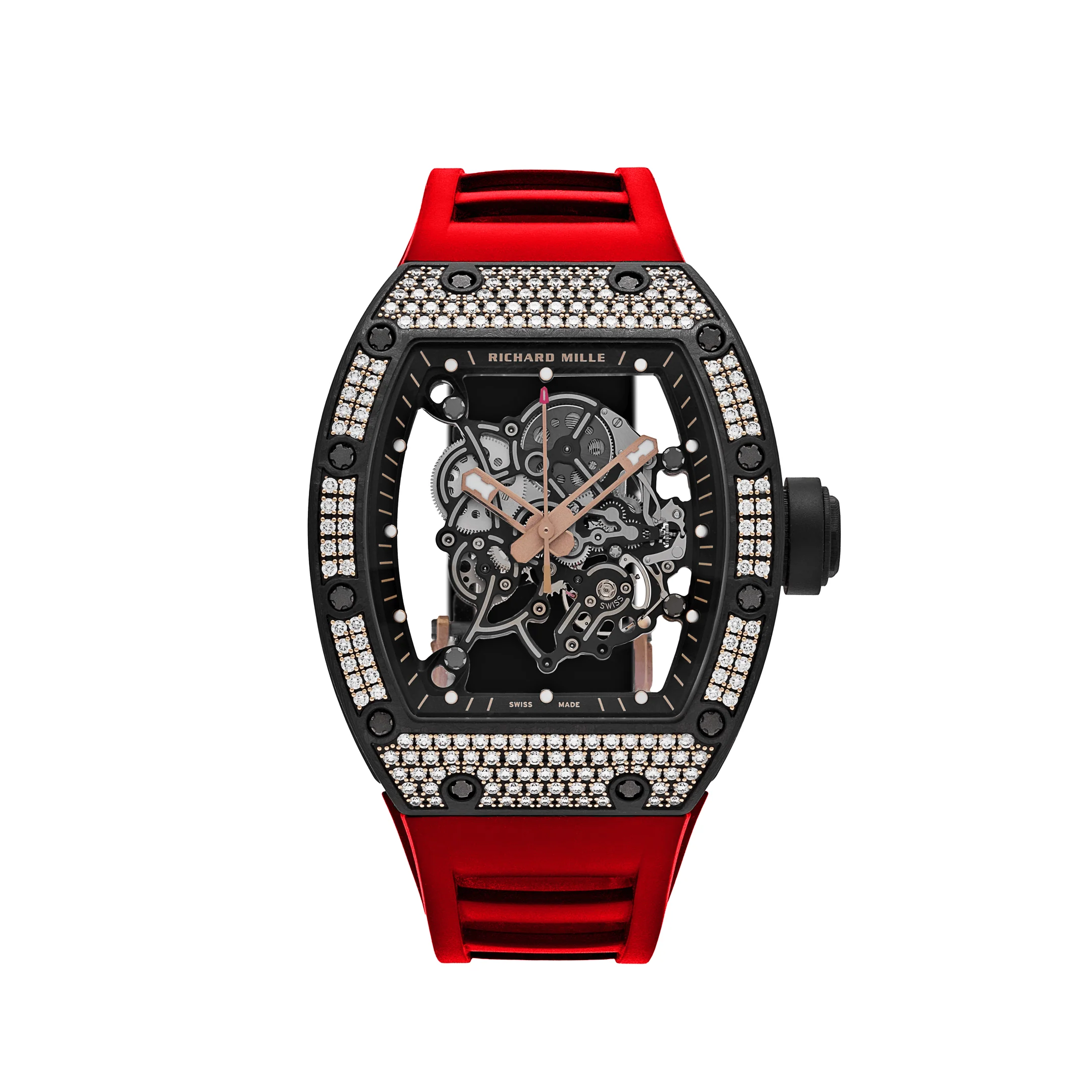 RM 055 Bubba Watson Rose Gold Carbon TPT Diamond Bezel Limited Edition (2022)
