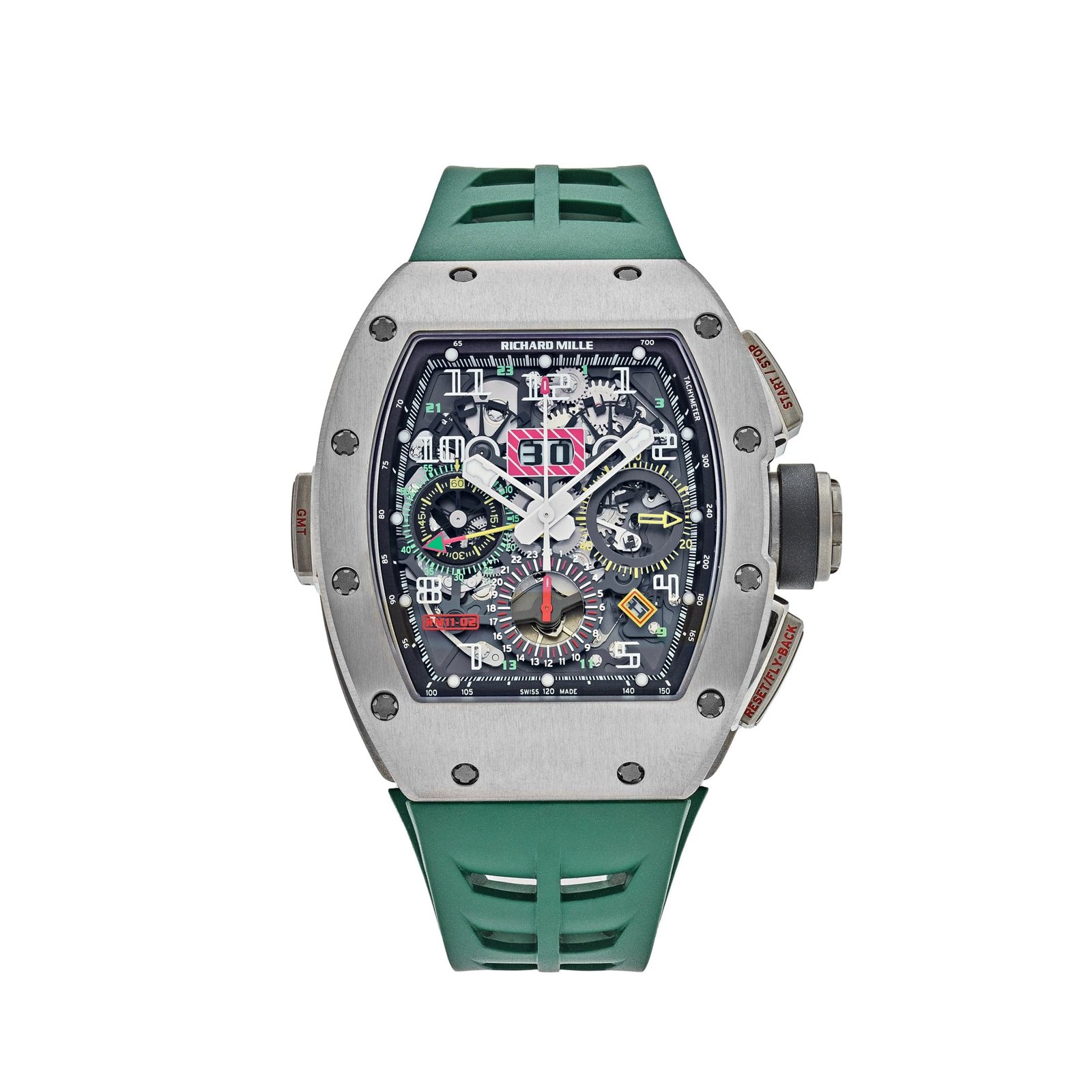 RM 11-02 Titanium Flyback Chronograph GMT