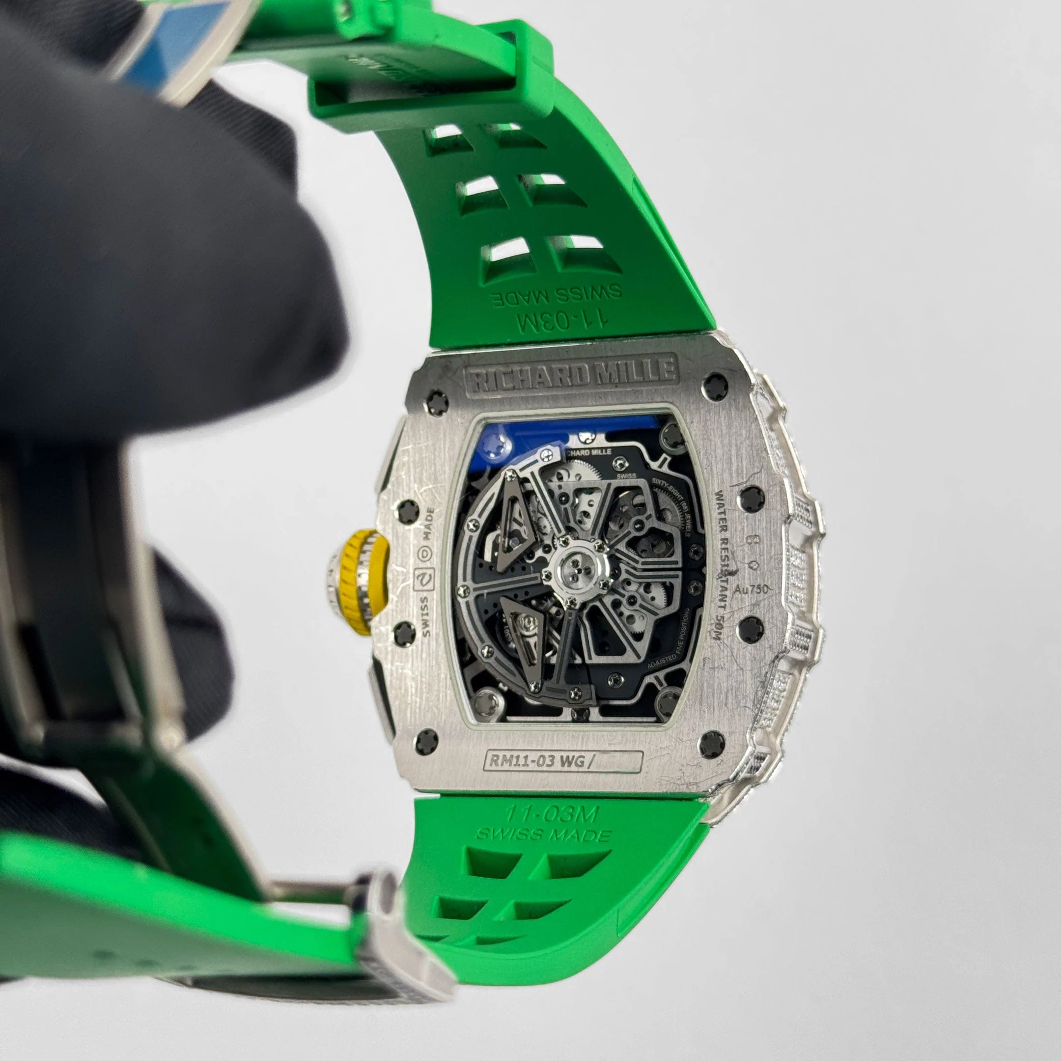 RM 11-03 Flyback Chronograph White Gold Diamond Bezel (2019) 4 RM 11-03 Flyback Chronograph White Gold Diamond Bezel (2019) - Image 4