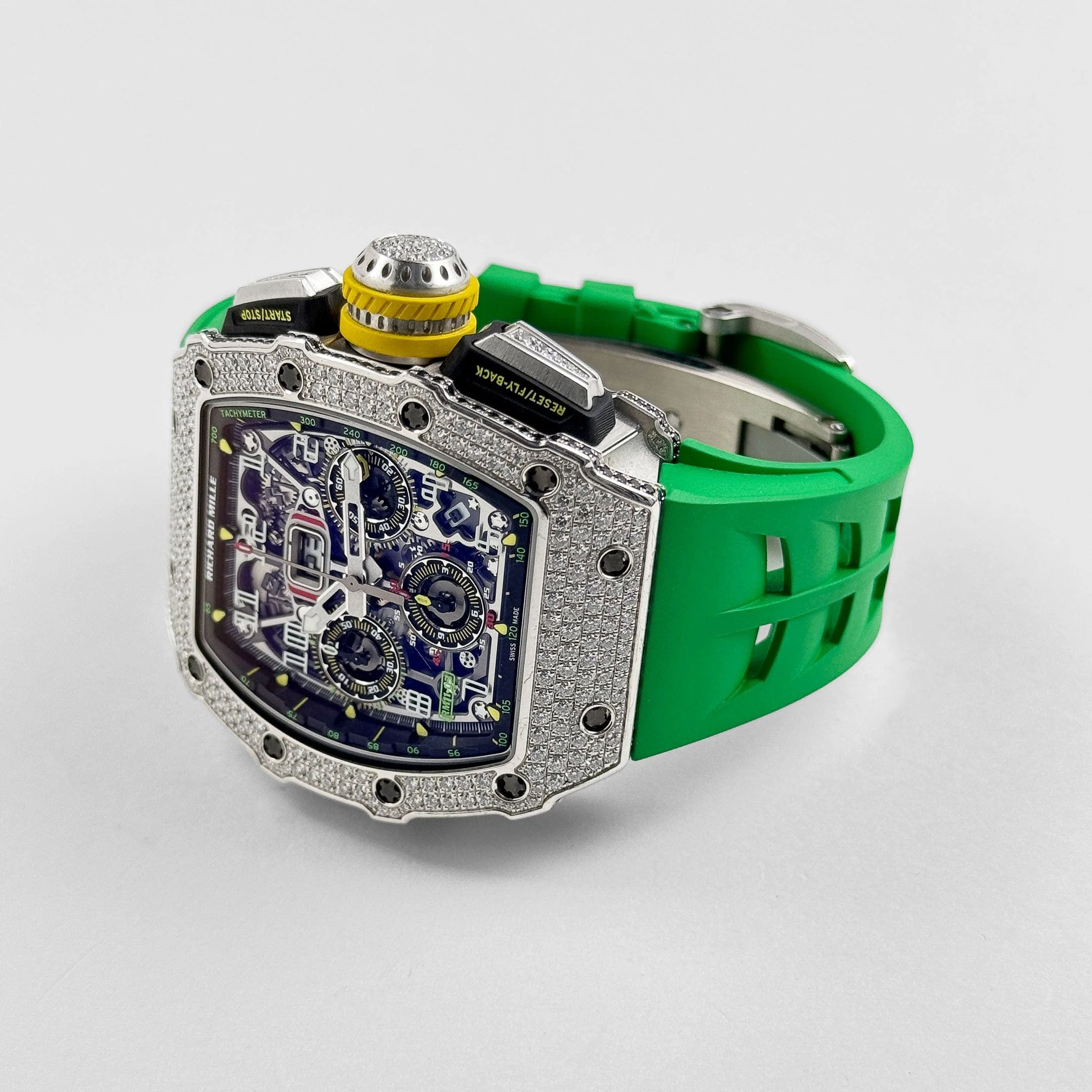 RM 11-03 Flyback Chronograph White Gold Diamond Bezel (2019) 10 RM 11-03 Flyback Chronograph White Gold Diamond Bezel (2019) - Image 10