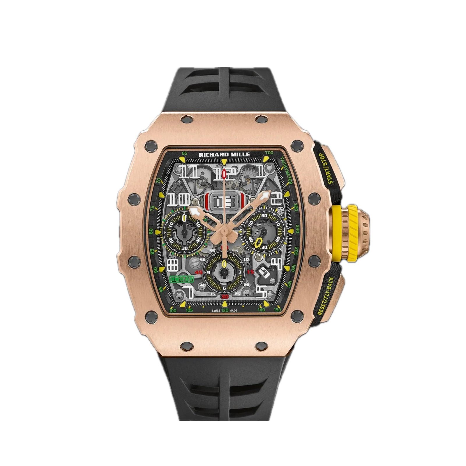 RM 11-03 Full Rose Gold Flyback Chronograph