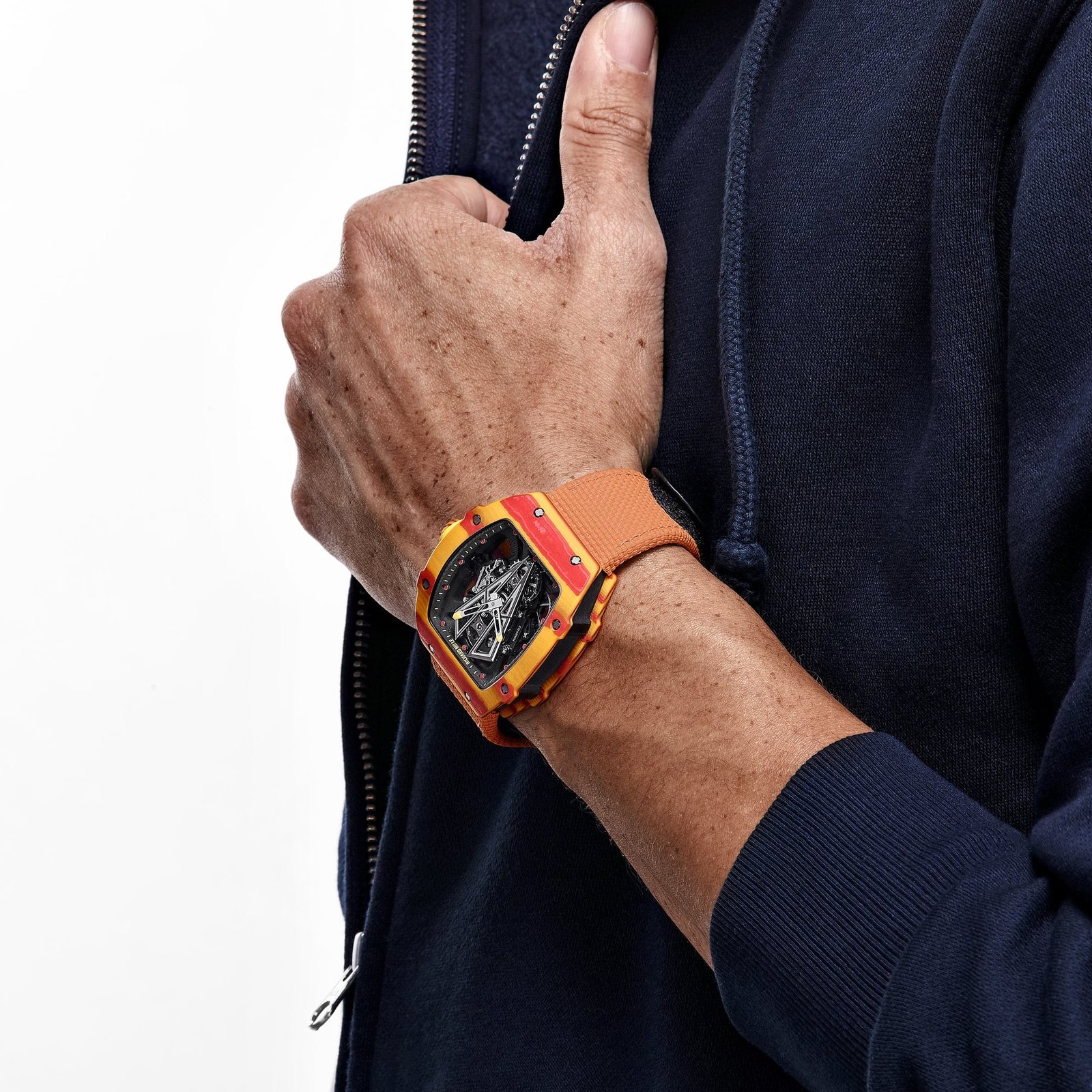 Tourbillon Rafael Nadal Red Yellow Quartz TPT Limited Edition of 50 13 Tourbillon Rafael Nadal Red Yellow Quartz TPT Limited Edition of 50 - Image 13