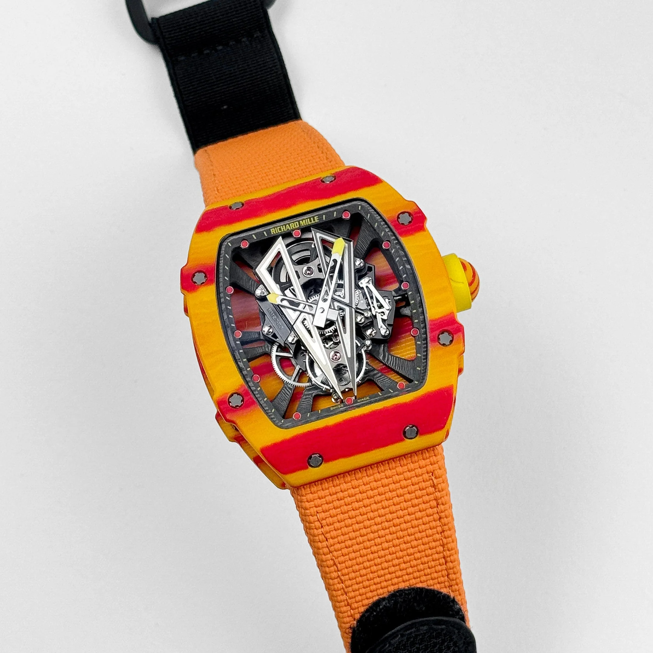 Tourbillon Rafael Nadal Red Yellow Quartz TPT Limited Edition of 50 9 Tourbillon Rafael Nadal Red Yellow Quartz TPT Limited Edition of 50 - Image 9