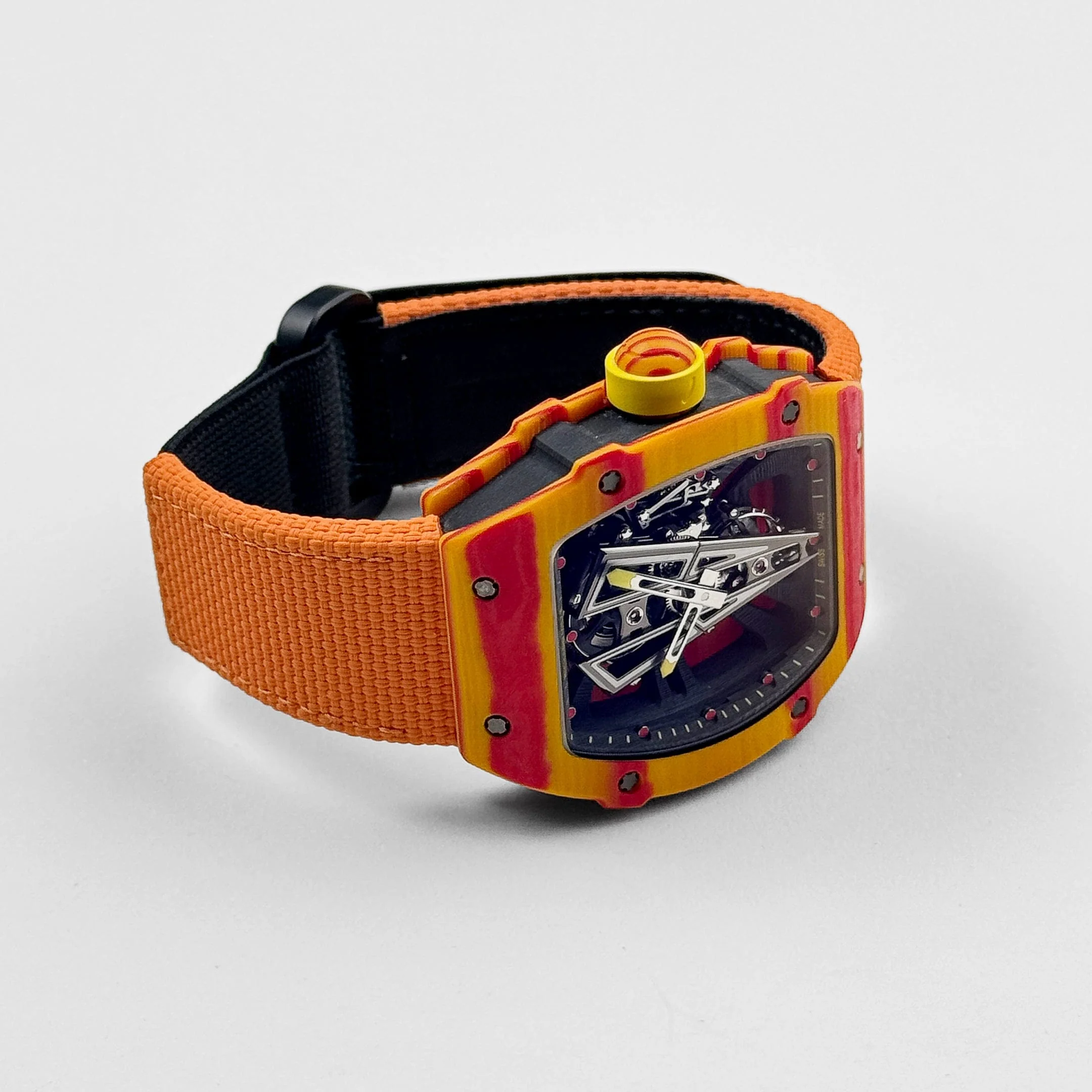 Tourbillon Rafael Nadal Red Yellow Quartz TPT Limited Edition of 50 7 Tourbillon Rafael Nadal Red Yellow Quartz TPT Limited Edition of 50 - Image 7