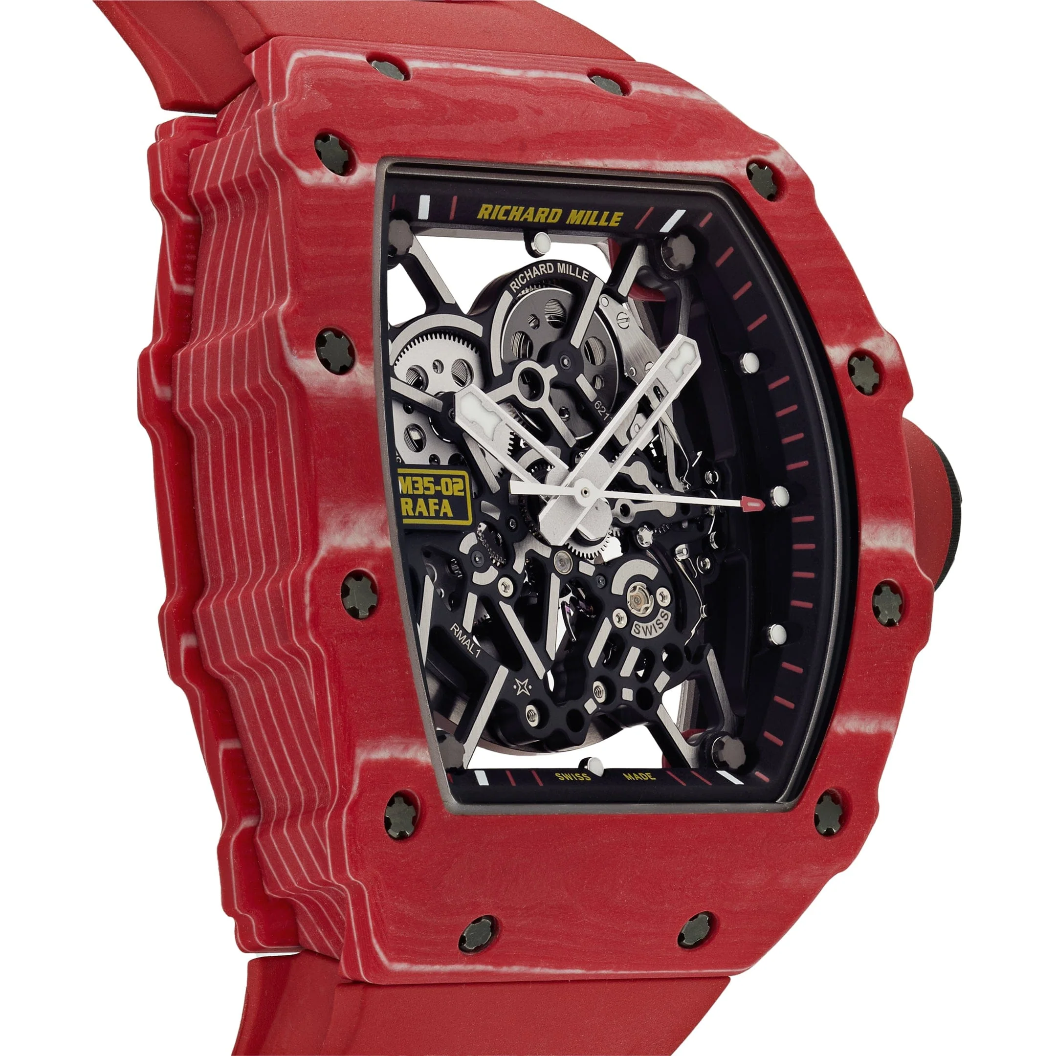 RM 35-02 Rafael Nadal Automatic Red Quartz TPT 5 RM 35-02 Rafael Nadal Automatic Red Quartz TPT - Image 5