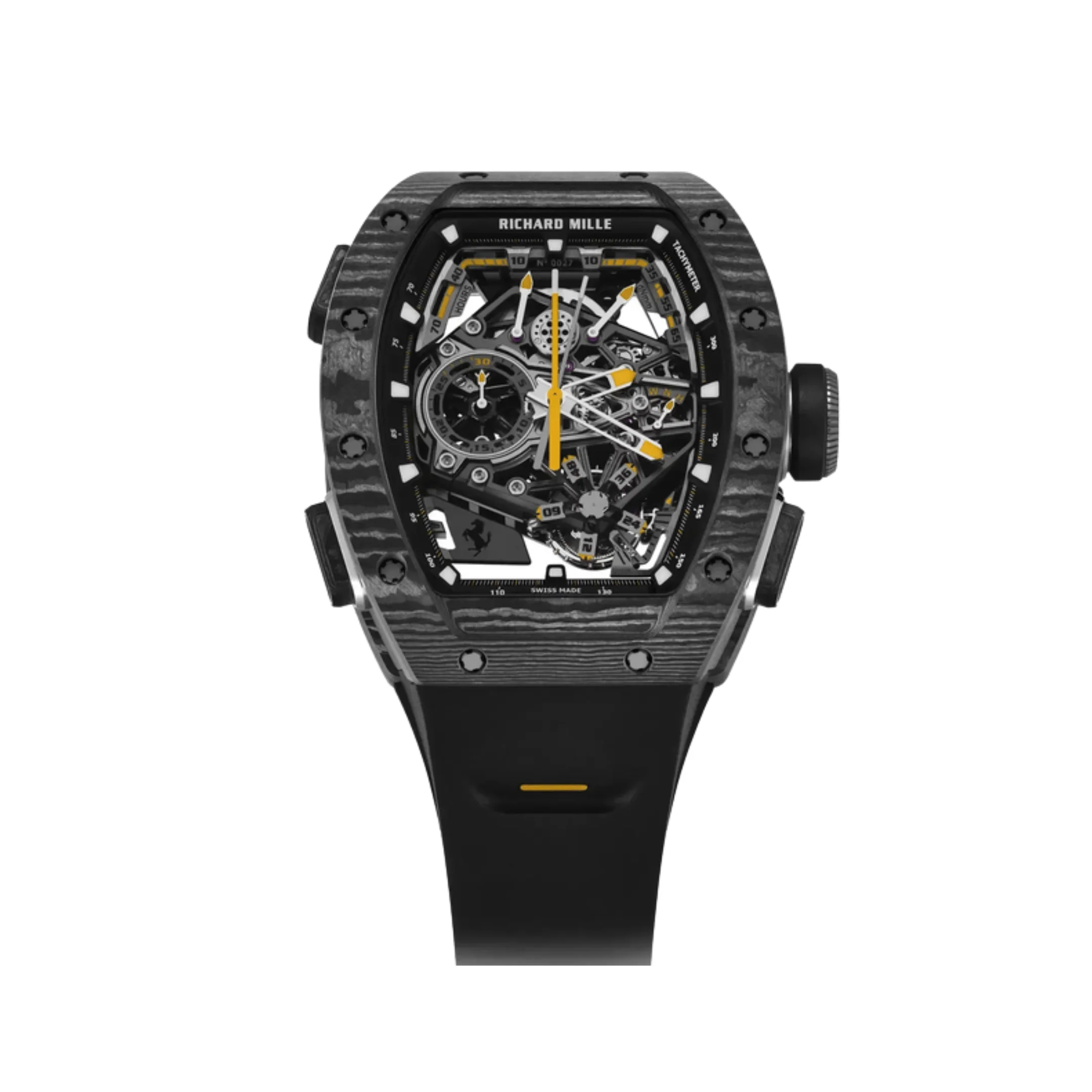 RM 43-01 Ferrari Tourbillon Split-Seconds Chronograph Carbon TPT Limited Edition