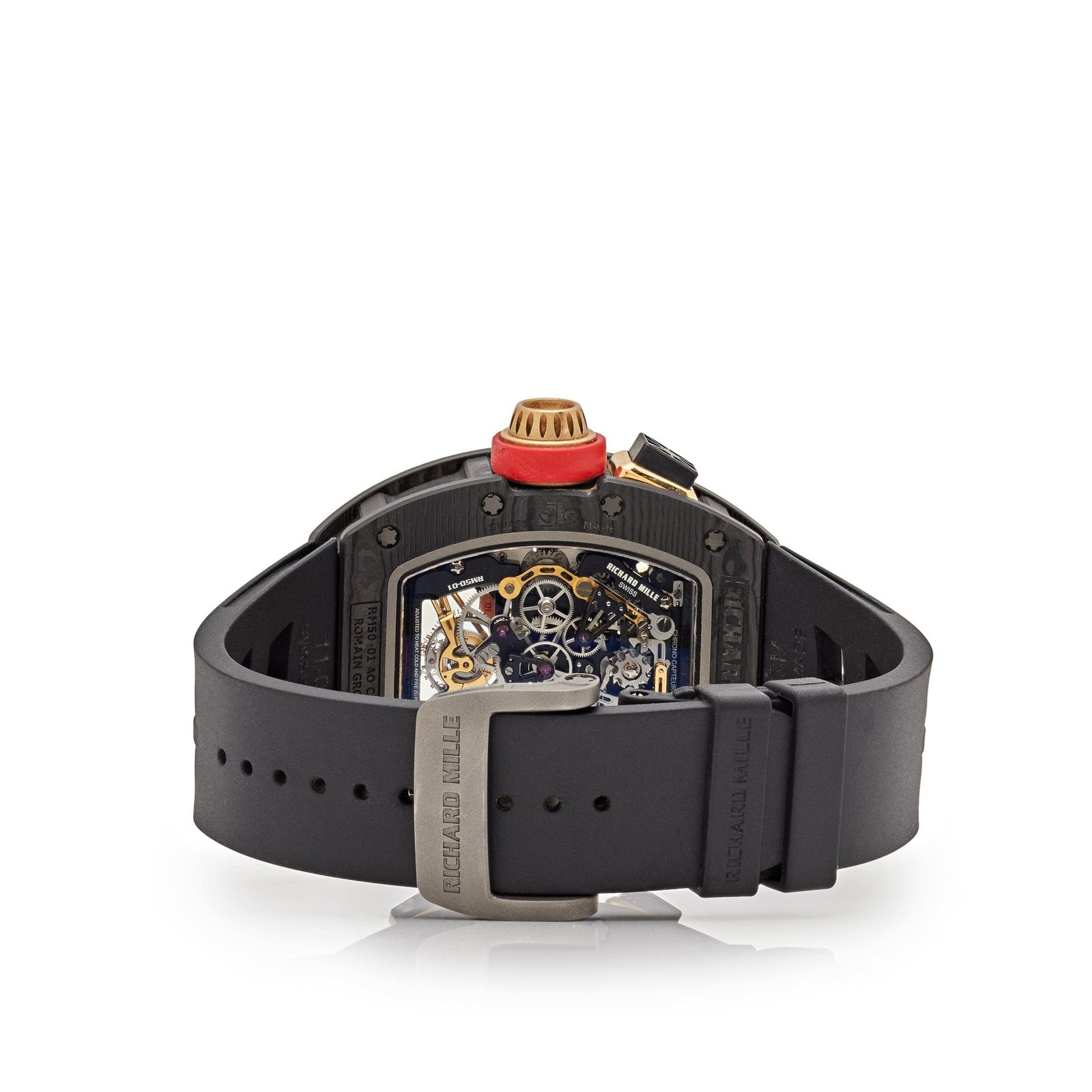 RM 50-01 'Romain Grosjean Lotus F1 G-Sensor' Tourbillon Carbon NTPT Limited Edition of 30 6 RM 50-01 'Romain Grosjean Lotus F1 G-Sensor' Tourbillon Carbon NTPT Limited Edition of 30 - Image 6