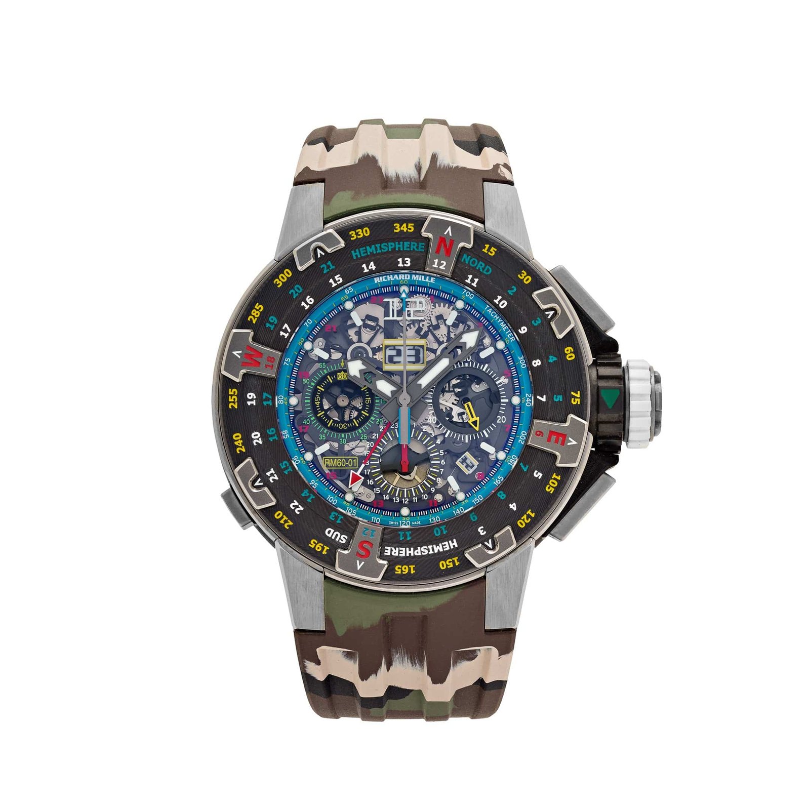RM 60-01 ‘Les Voiles De St Barth’ Titanium Carbon Limited Edition of 80