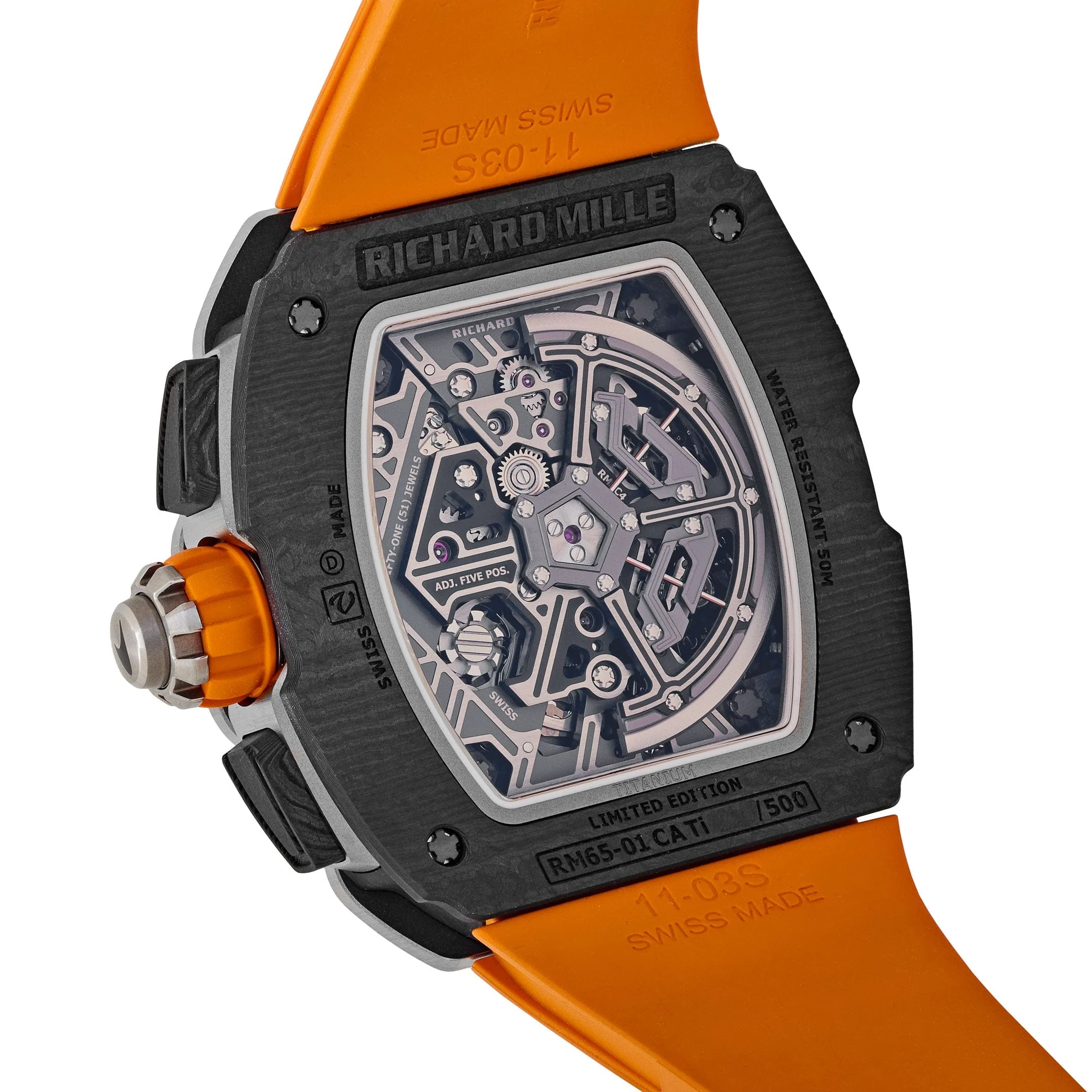 RM 65-01 Split-Seconds Chronograph McLaren W1 Limited Edition (2024) 4 RM 65-01 Split-Seconds Chronograph McLaren W1 Limited Edition (2024) - Image 4