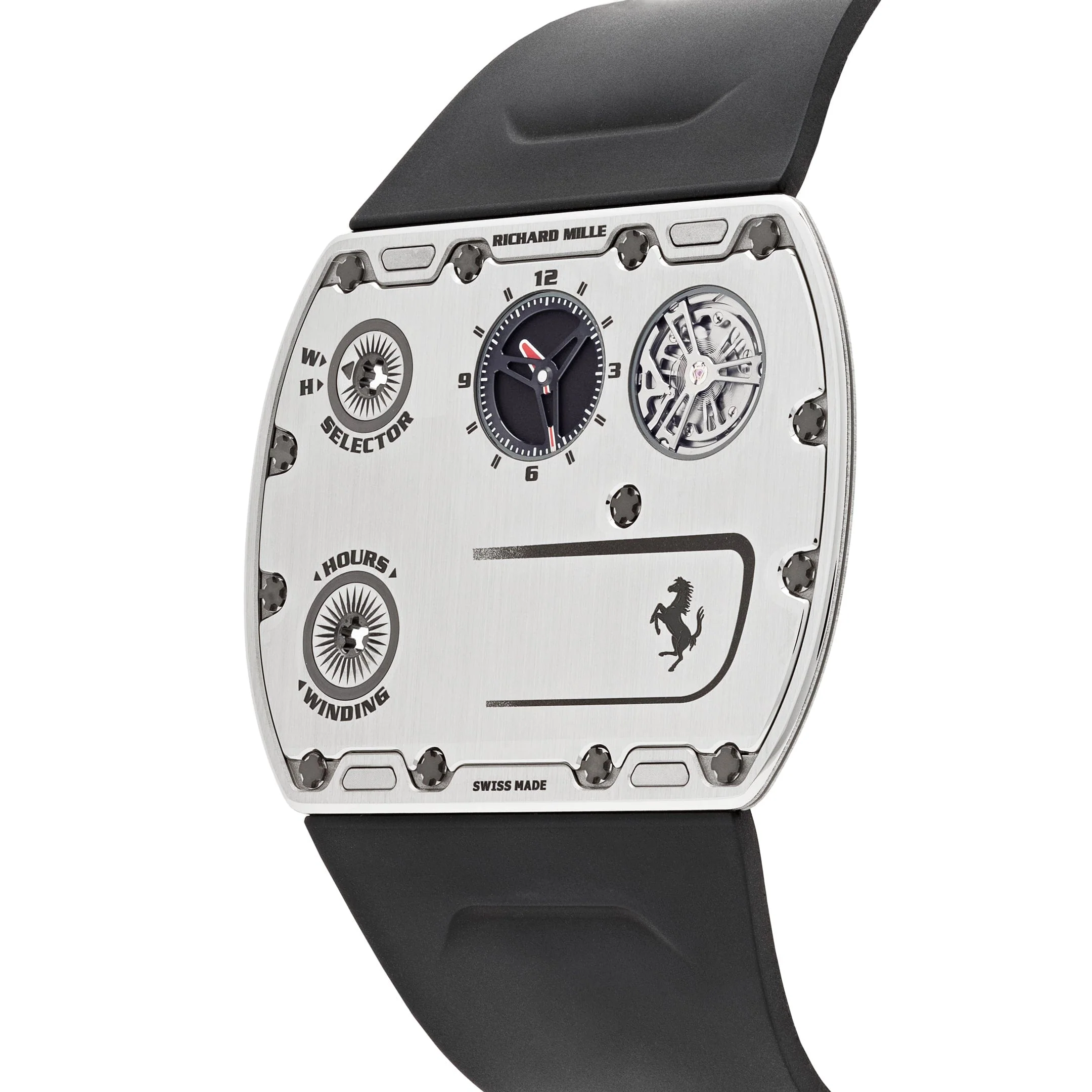Ferrari Ultraflat Titanium Silver Dial Limited Edition of 150 8 Ferrari Ultraflat Titanium Silver Dial Limited Edition of 150 - Image 8