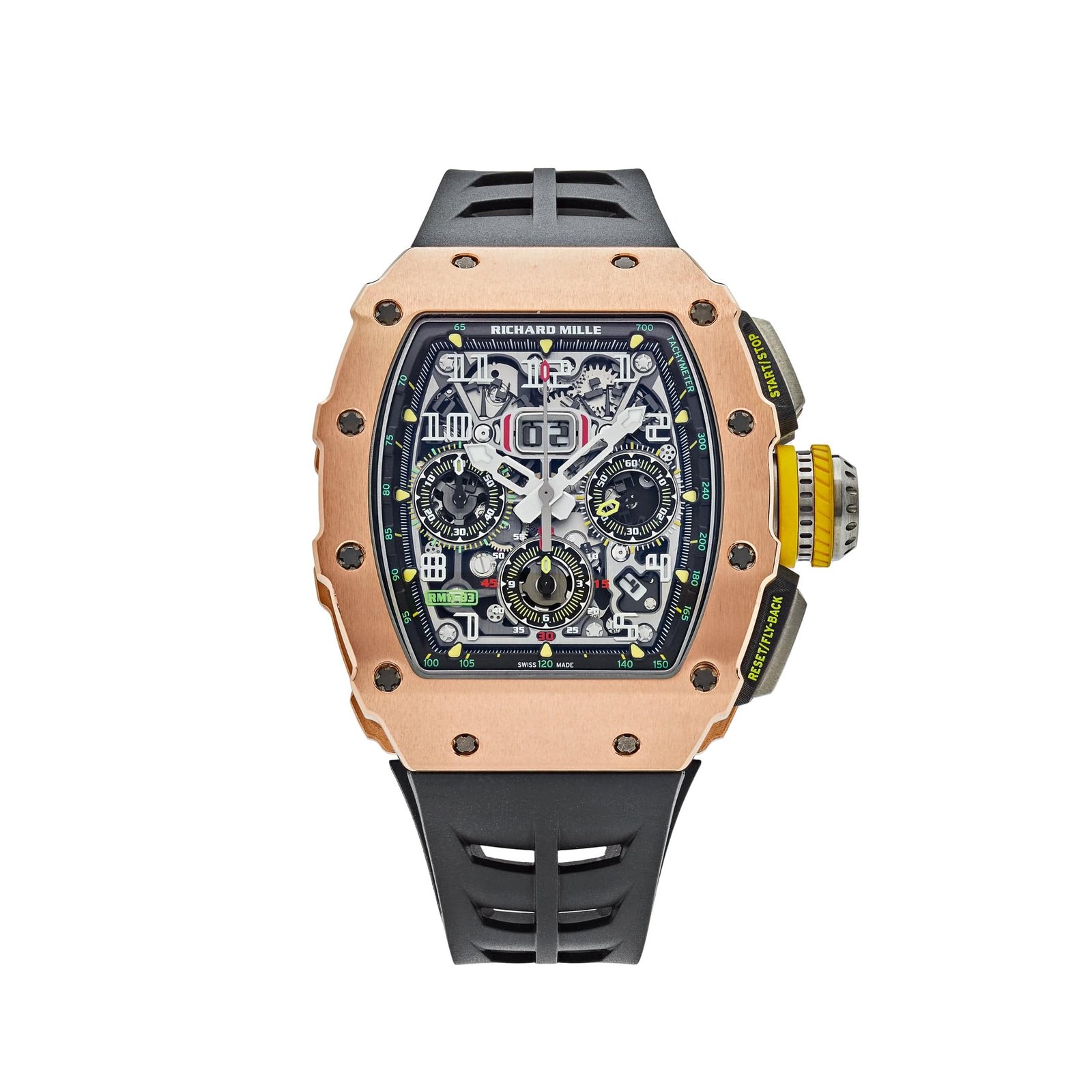 RM 11-03 Automatic Flyback Chronograph Rose Gold Titanium