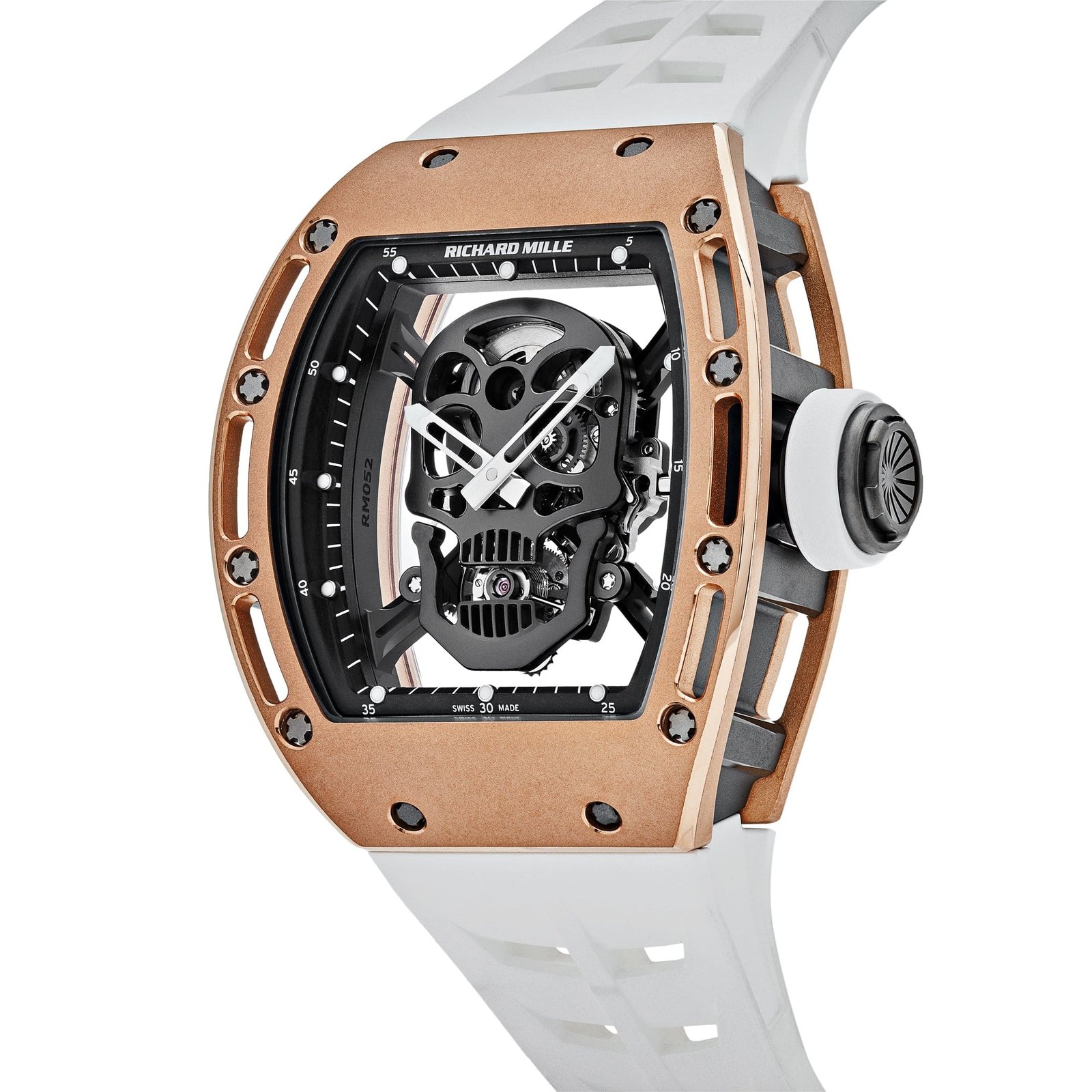 RM 052 'Skull' Tourbillon Rose Gold Limited Edition 2 RM 052 'Skull' Tourbillon Rose Gold Limited Edition - Image 2