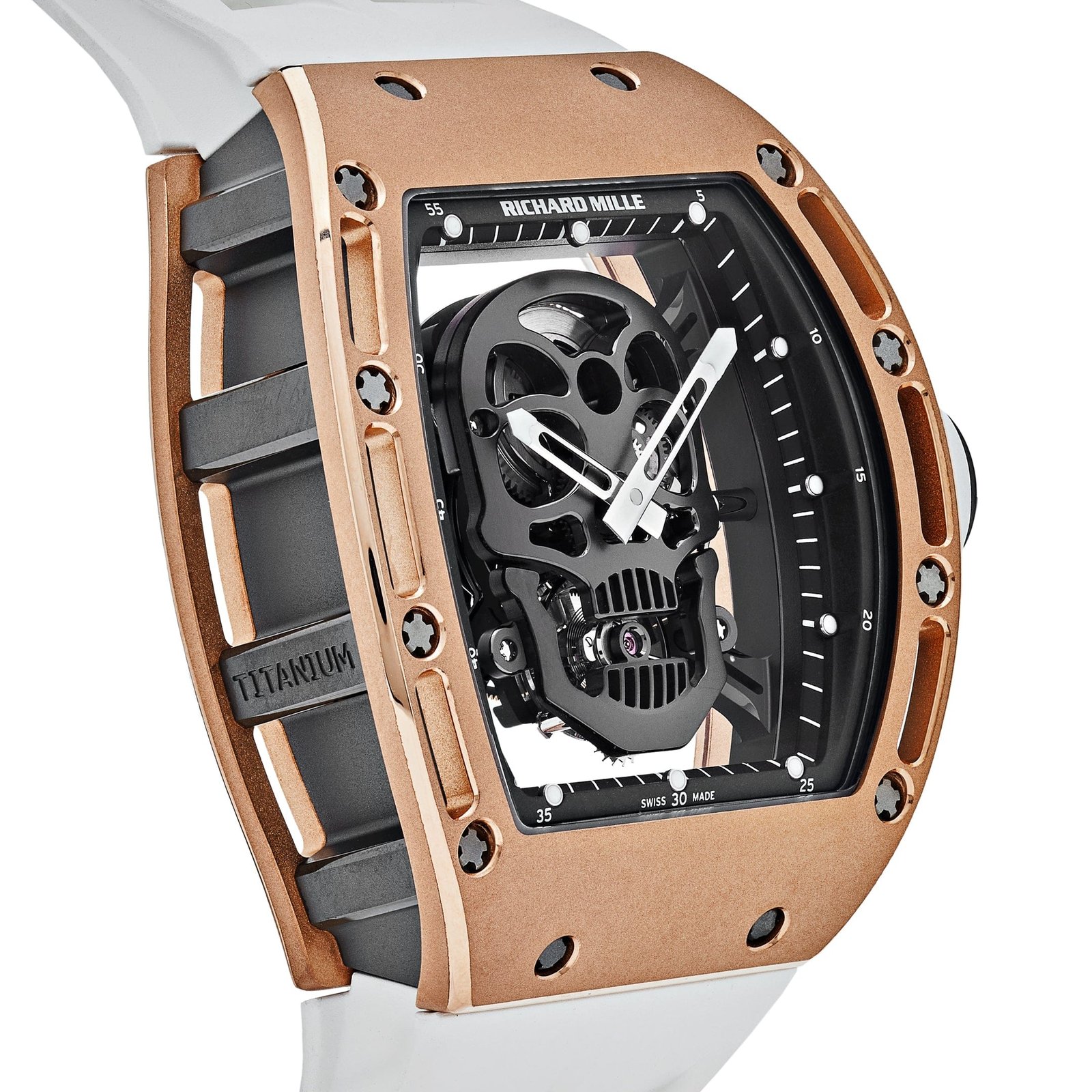 RM 052 'Skull' Tourbillon Rose Gold Limited Edition 3 RM 052 'Skull' Tourbillon Rose Gold Limited Edition - Image 3