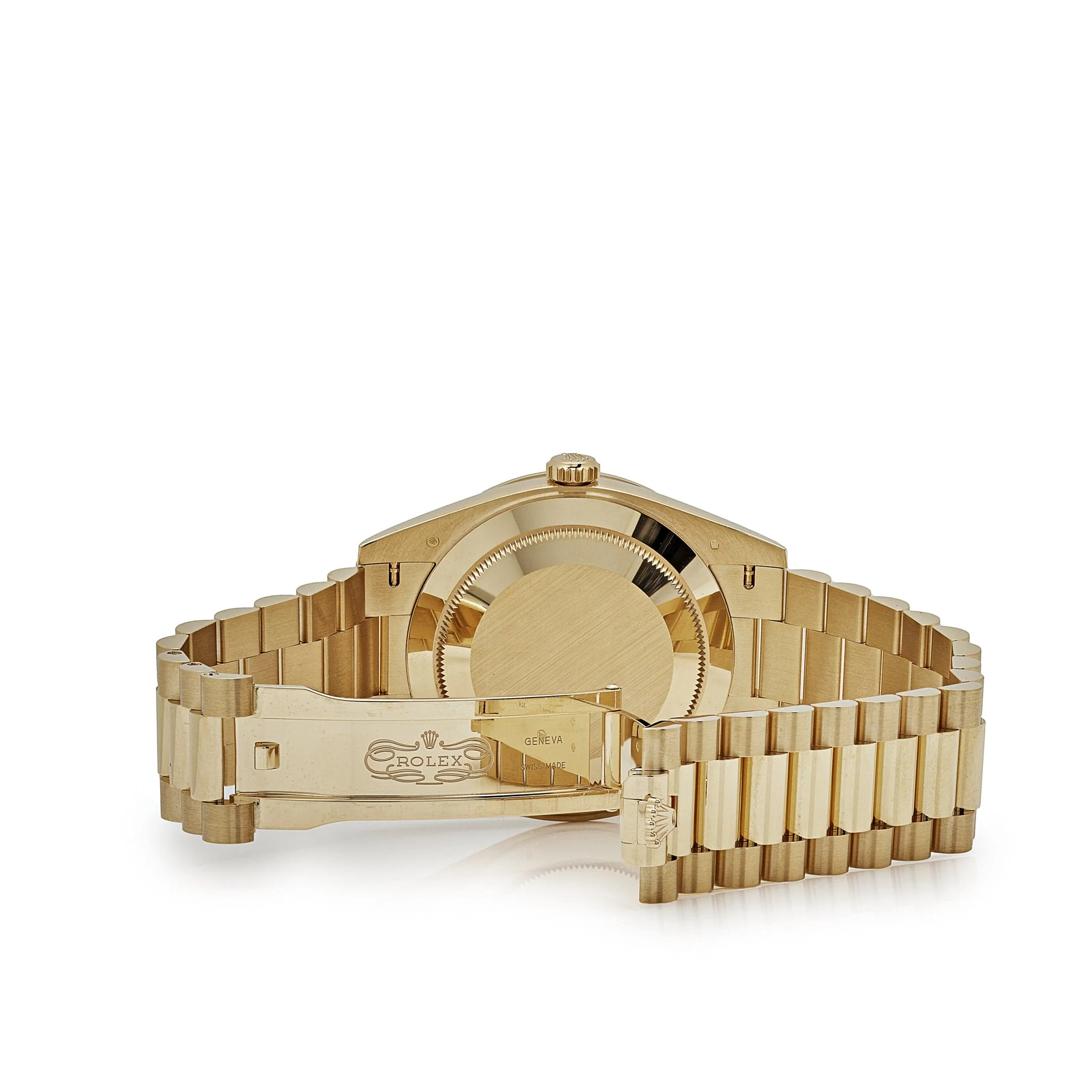 Day-Date Yellow Gold Onyx Baguette Diamond Dial Baguette Bezel 2 Day-Date Yellow Gold Onyx Baguette Diamond Dial Baguette Bezel - Image 2