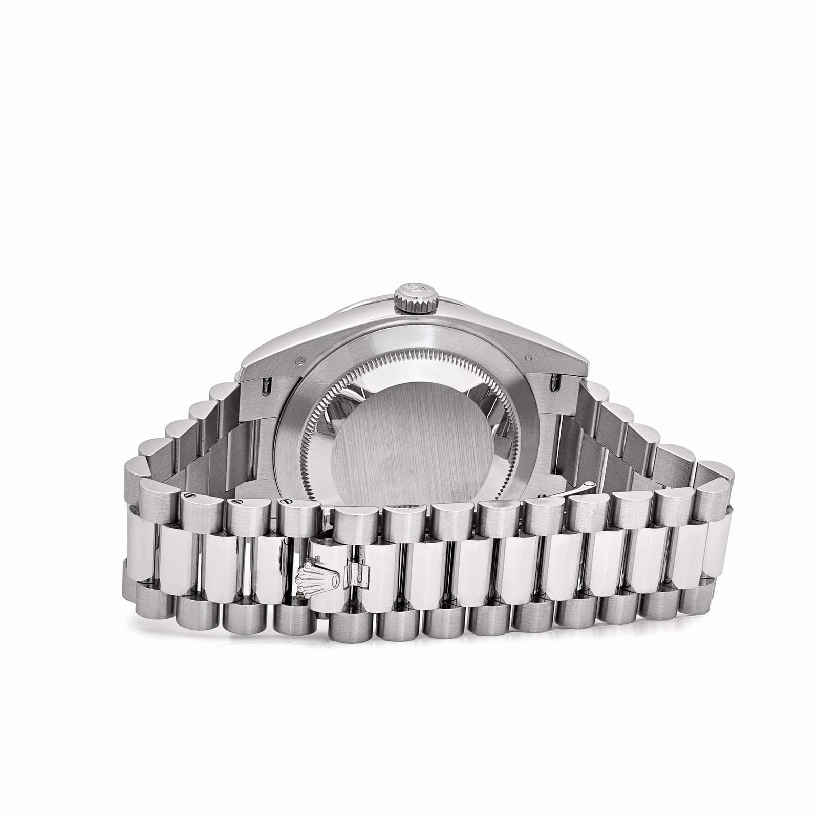 Day-Date Platinum Diamond Bezel Ice Blue Diamond Dial 2 Day-Date Platinum Diamond Bezel Ice Blue Diamond Dial - Image 2