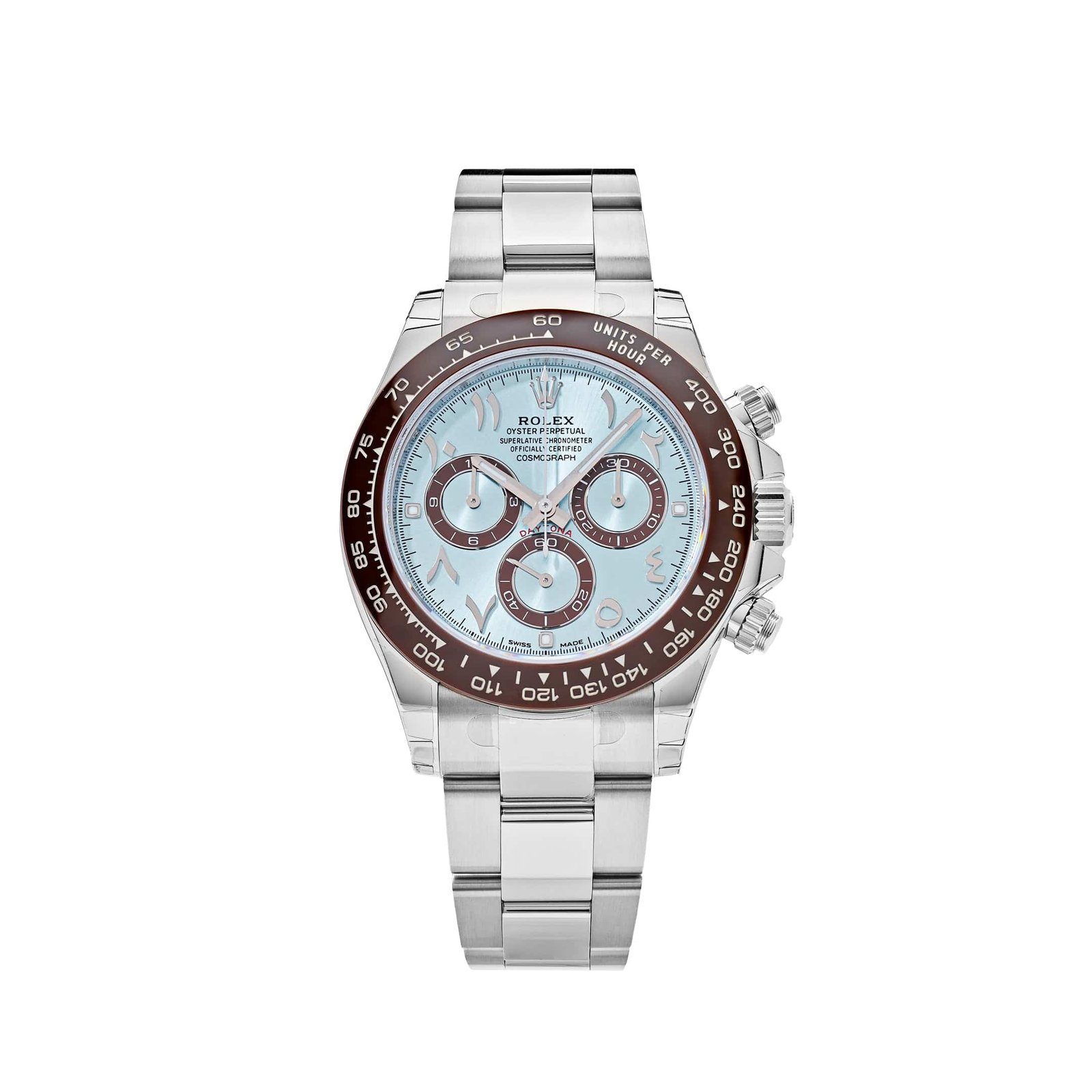 Daytona Platinum Ice Blue Arabic Dial (2023)