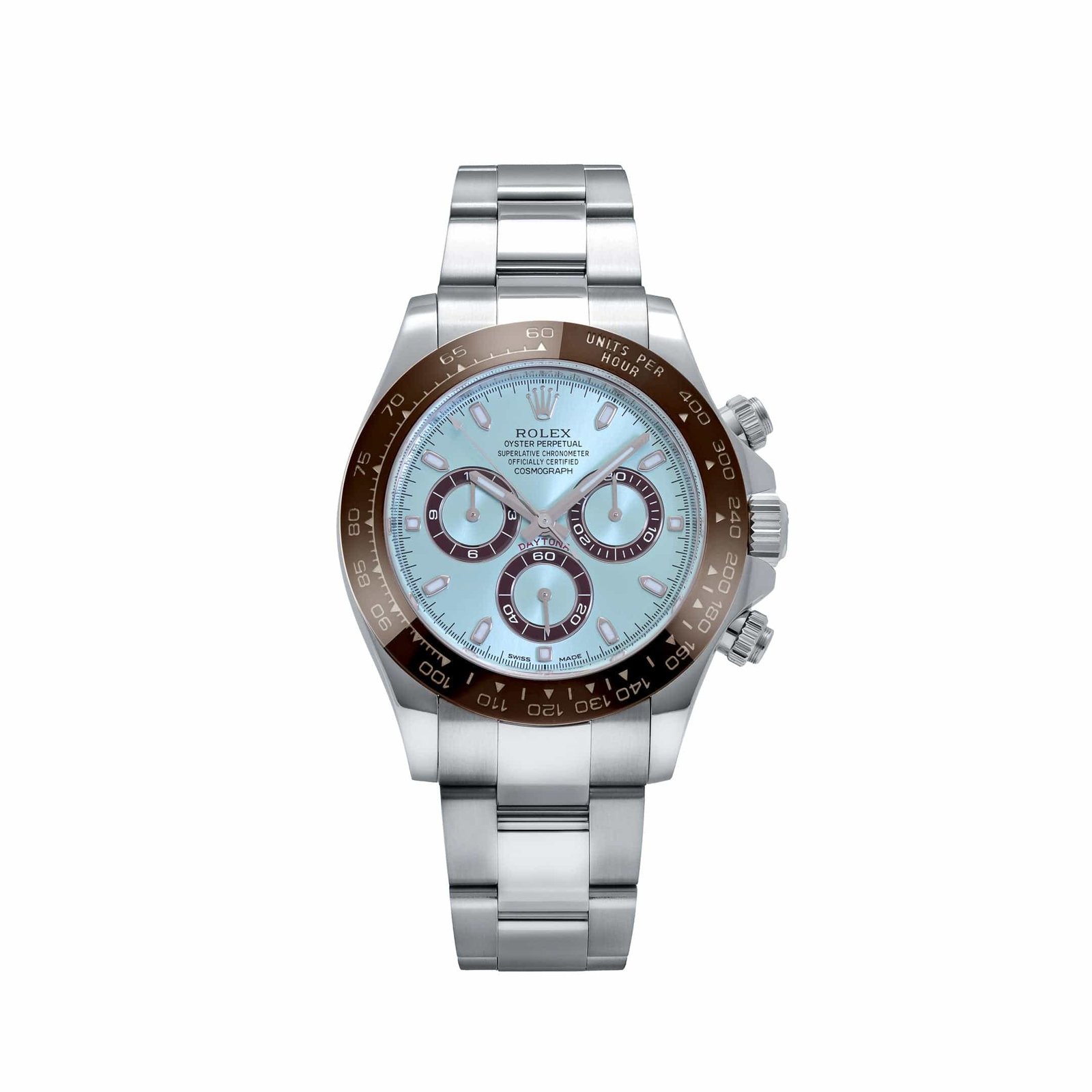 Daytona Platinum Ice Blue Dial