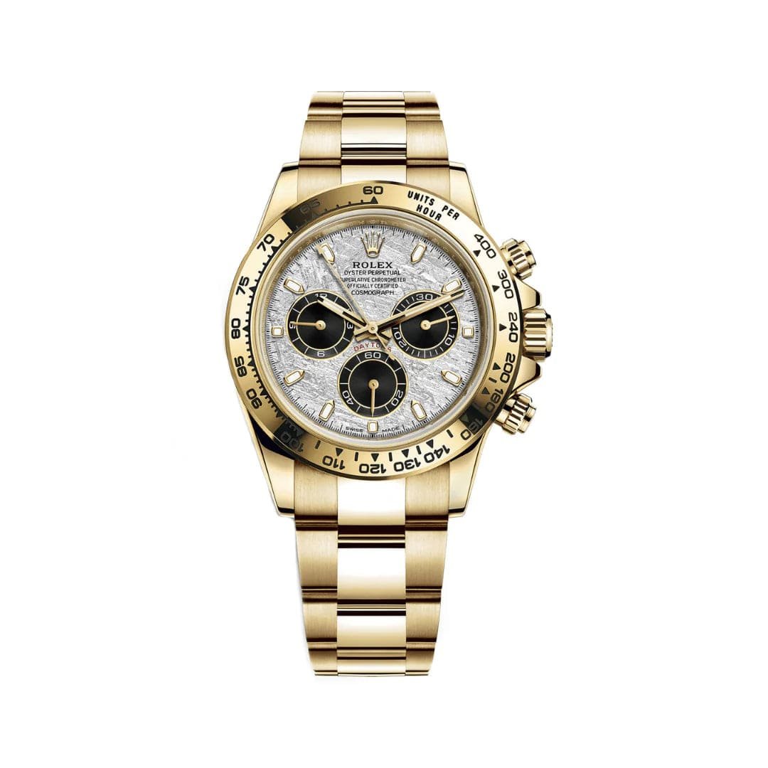 Daytona Yellow Gold Meteorite Dial