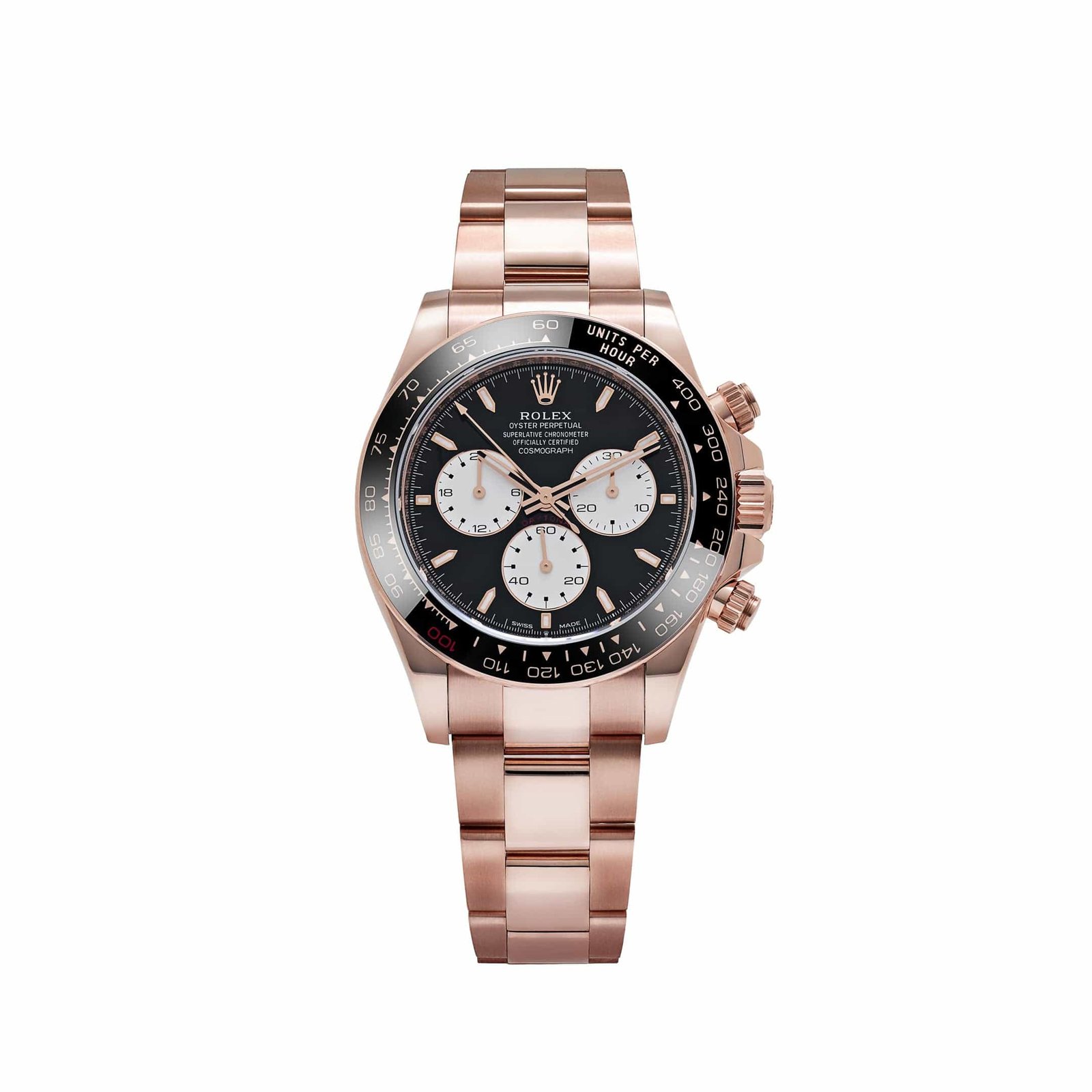 Daytona 'Le Mans' Rose Gold Bright Black Dial (2025)