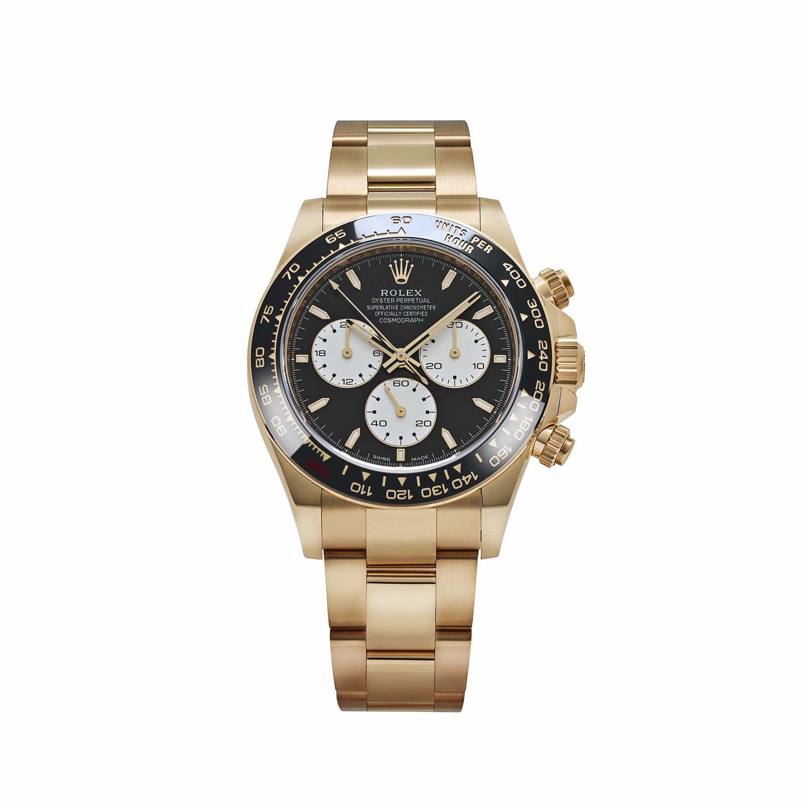Daytona 'Le Mans' Yellow Gold Black Dial