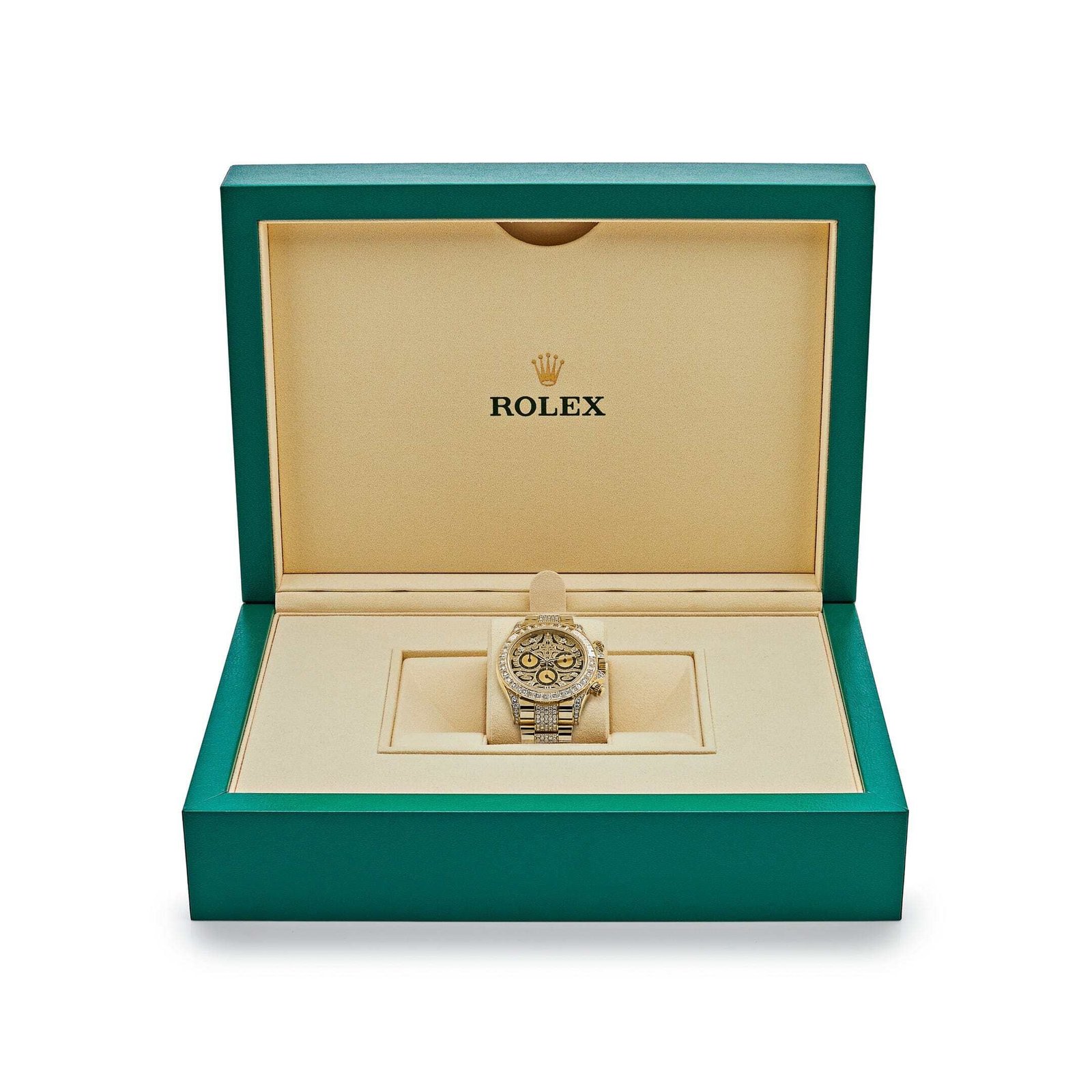 Daytona 'Eye of the Tiger' Yellow Gold Diamond Accents 3 Daytona 'Eye of the Tiger' Yellow Gold Diamond Accents - Image 3