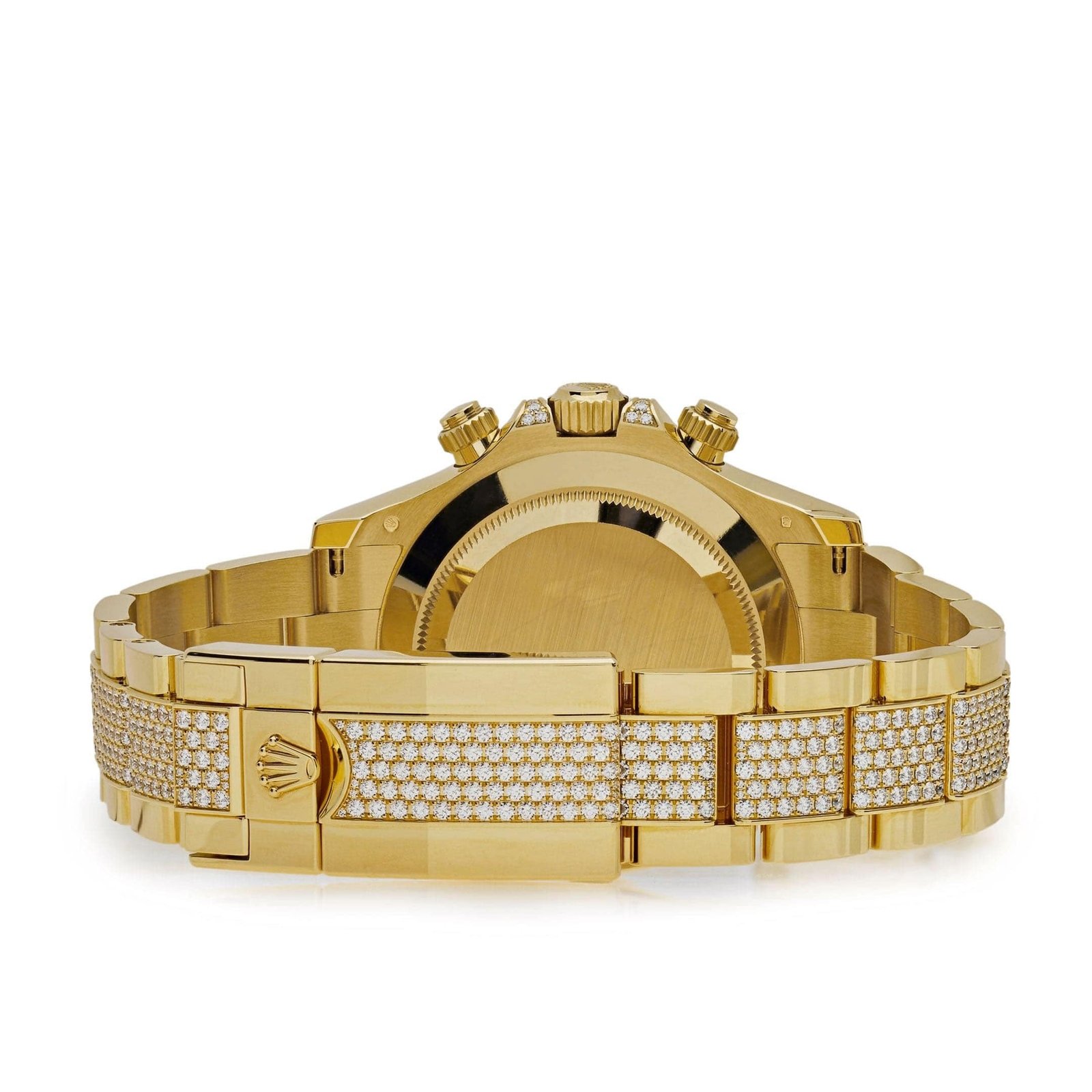 Daytona 'Eye of the Tiger' Yellow Gold Diamond Accents 6 Daytona 'Eye of the Tiger' Yellow Gold Diamond Accents - Image 6